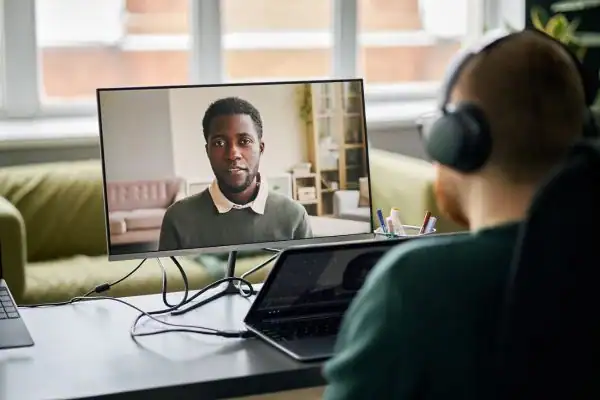 image of online mediation Durham in progress.